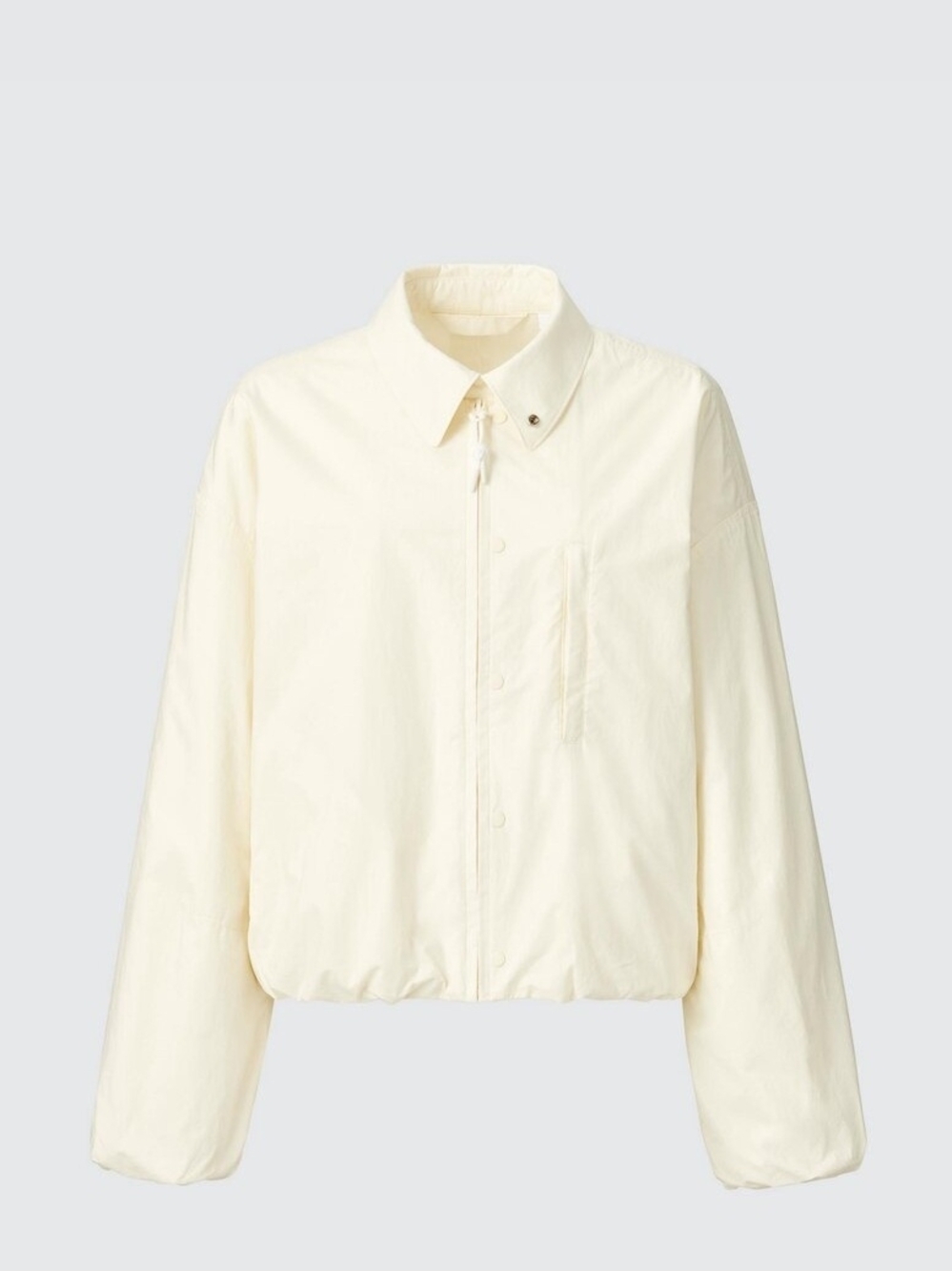 Volume Sleeve Cocoon Blouson S